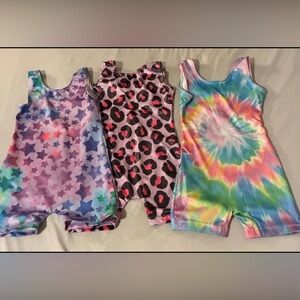 Gymnastics Leotards size 4-5